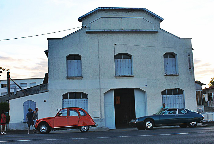 Sainte-Maure-de-Touraine, le garage Dupuy, ex Relais Paris-Pyrénnées