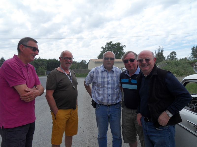 Rencontre avec C. Rozan (à droite), mémoire de la N 10