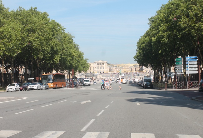 Versailles, l'avenue de Paris