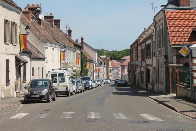 Maintenon, rue de la Ferté, Nationale 10 jusqu'en 1949
