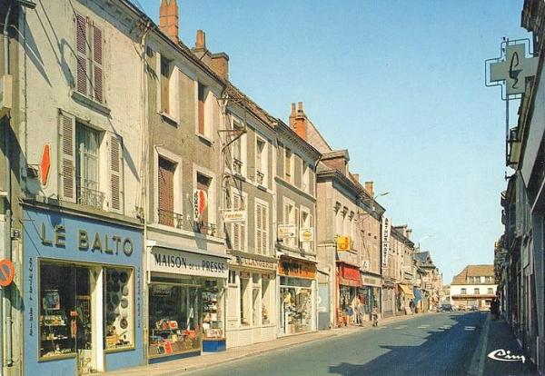 Cloyes rue annees 1970